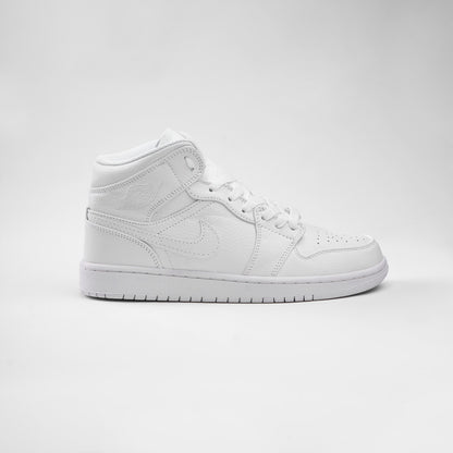 Jordan 1 Mid Pure White
