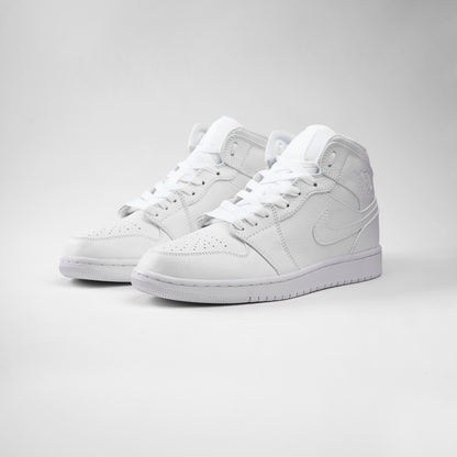 Jordan 1 Mid Pure White