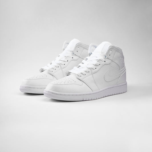 Jordan 1 Mid Pure White