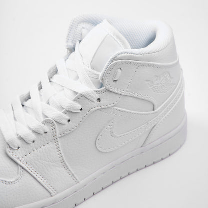 Jordan 1 Mid Pure White
